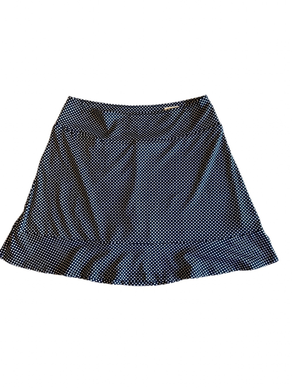Golftini Putt Putt Navy White Dot Golf Performance Skort Size Medium